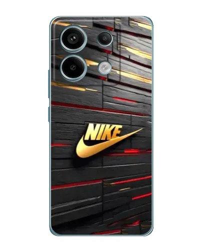 Чехол для Xiaomi Redmi Note 13 Pro с картинкой «Золотой Nike на металле» Чехол для Xiaomi Redmi Note 13 Pro с картинкой «Золотой Nike на металле»