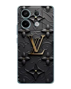 Чехол для Xiaomi Redmi Note 13 Pro с картинкой «Кожаная текстура LV»