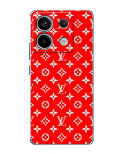Чехол для Xiaomi Redmi Note 13 Pro с картинкой «Яркий паттерн LV»