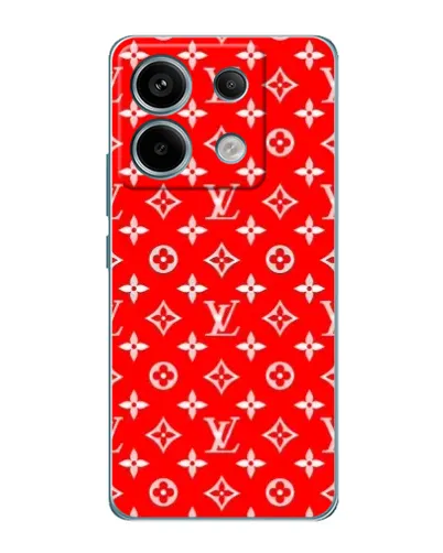 Чехол для Xiaomi Redmi Note 13 Pro с картинкой «Яркий паттерн LV»