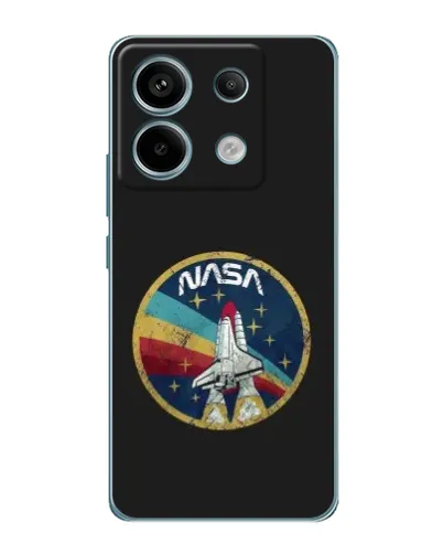 Чехол для Xiaomi Redmi Note 13 Pro с картинкой «NASA — эмблема миссии» Чехол для Xiaomi Redmi Note 13 Pro с картинкой «NASA — эмблема миссии»