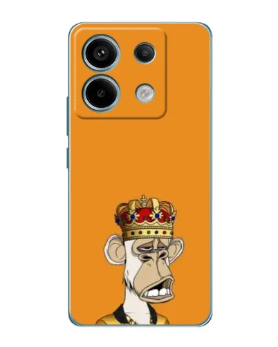 Чехол для Xiaomi Redmi Note 13 Pro с картинкой «Золотая обезьяна Bored Ape» Чехол для Xiaomi Redmi Note 13 Pro с картинкой «Золотая обезьяна Bored Ape»