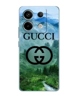 Чехол для Xiaomi Redmi Note 13 Pro с картинкой «Gucci — горный пейзаж»