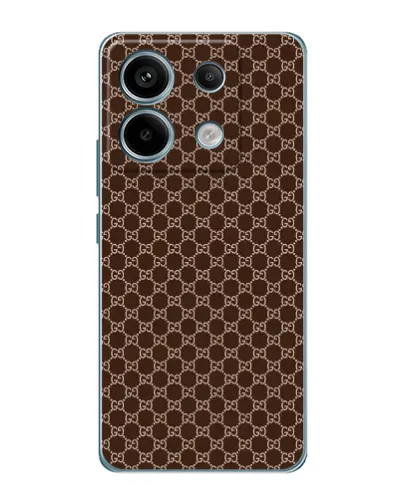 Чохол для Xiaomi Redmi Note 13 Pro з картинкою «Gucci — шоколадна сітка» Чохол для Xiaomi Redmi Note 13 Pro з картинкою «Gucci — шоколадна сітка»