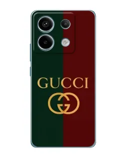 Чохол для Xiaomi Redmi Note 13 Pro з картинкою «Gucci — темно-зелений градієнт»