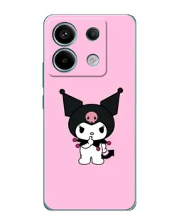 Чохол для Xiaomi Redmi Note 13 Pro з картинкою «Kuromi — рожева ніжність»