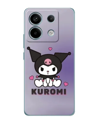 Чохол для Xiaomi Redmi Note 13 Pro з картинкою «Kuromi — фіолетовий арт» Чохол для Xiaomi Redmi Note 13 Pro з картинкою «Kuromi — фіолетовий арт»