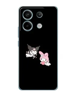 Чохол для Xiaomi Redmi Note 13 Pro з картинкою «My Melody та Kuromi»