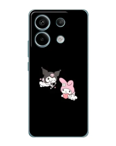 Чохол для Xiaomi Redmi Note 13 Pro з картинкою «My Melody та Kuromi» Чохол для Xiaomi Redmi Note 13 Pro з картинкою «My Melody та Kuromi»