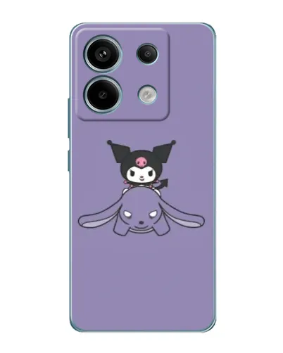 Чохол для Xiaomi Redmi Note 13 Pro з картинкою «Kuromi на ліловому фоні» Чохол для Xiaomi Redmi Note 13 Pro з картинкою «Kuromi на ліловому фоні»