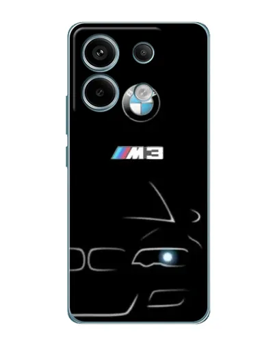 Чехол для Xiaomi Redmi Note 13 Pro с картинкой «Минималистичный принт BMW M3» Чехол для Xiaomi Redmi Note 13 Pro с картинкой «Минималистичный принт BMW M3»