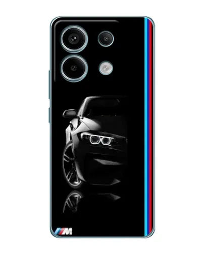 Чехол для Xiaomi Redmi Note 13 Pro с картинкой «Силуэт BMW в темноте» Чехол для Xiaomi Redmi Note 13 Pro с картинкой «Силуэт BMW в темноте»