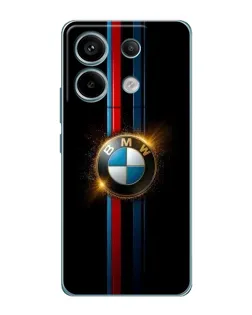 Чехол для Xiaomi Redmi Note 13 Pro с картинкой «BMW M-Power неон»