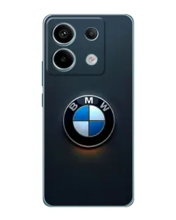 Чехол для Xiaomi Redmi Note 13 Pro с картинкой «Логотип BMW — минимализм»