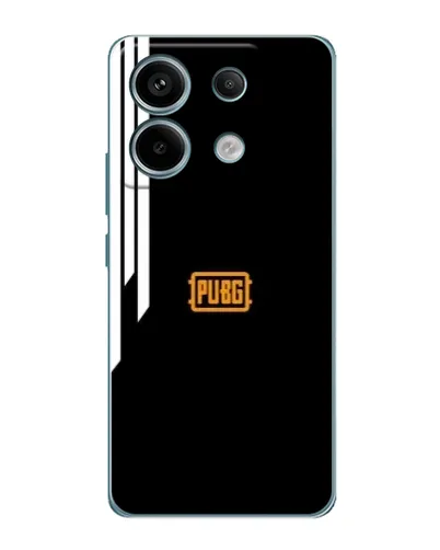 Чехол для Xiaomi Redmi Note 13 Pro с картинкой «PUBG — вертикальные линии»