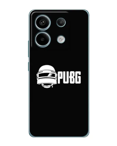 Чехол для Xiaomi Redmi Note 13 Pro с картинкой «PUBG — классический лого»