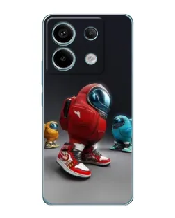 Чохол для Xiaomi Redmi Note 13 Pro з картинкою «Among Us — 3D стиль» Чохол для Xiaomi Redmi Note 13 Pro з картинкою «Among Us — 3D стиль»