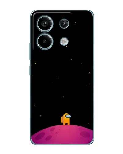Чохол для Xiaomi Redmi Note 13 Pro з картинкою «Самотній герой на планеті» Чохол для Xiaomi Redmi Note 13 Pro з картинкою «Самотній герой на планеті»