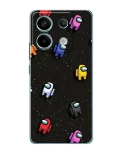 Чохол для Xiaomi Redmi Note 13 Pro з картинкою «Космічний патерн Among Us» Чохол для Xiaomi Redmi Note 13 Pro з картинкою «Космічний патерн Among Us»