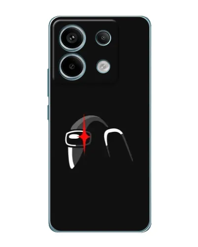 Чохол для Xiaomi Redmi Note 13 Pro з картинкою «Among Us шолом» Чохол для Xiaomi Redmi Note 13 Pro з картинкою «Among Us шолом»