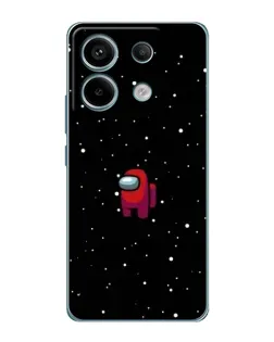 Чохол для Xiaomi Redmi Note 13 Pro з картинкою «Червоний Among Us»
