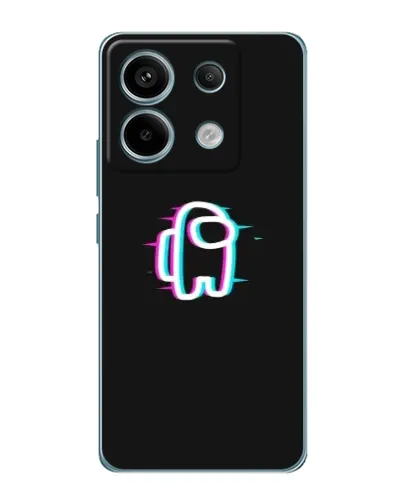 Чохол для Xiaomi Redmi Note 13 Pro з картинкою «Among Us неон» Чохол для Xiaomi Redmi Note 13 Pro з картинкою «Among Us неон»