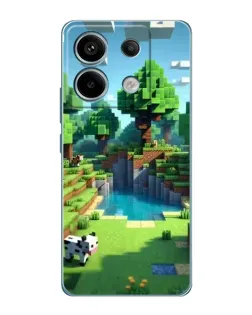 Чехол для Xiaomi Redmi Note 13 Pro с картинкой «Minecraft летний день»