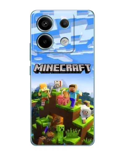 Чехол для Xiaomi Redmi Note 13 Pro с картинкой «Minecraft классический мир» Чехол для Xiaomi Redmi Note 13 Pro с картинкой «Minecraft классический мир»