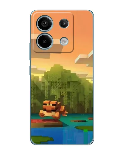 Чехол для Xiaomi Redmi Note 13 Pro с картинкой «Майнкрафт закат солнца» Чехол для Xiaomi Redmi Note 13 Pro с картинкой «Майнкрафт закат солнца»