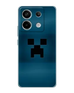 Чехол для Xiaomi Redmi Note 13 Pro с картинкой «Крипер текстура»