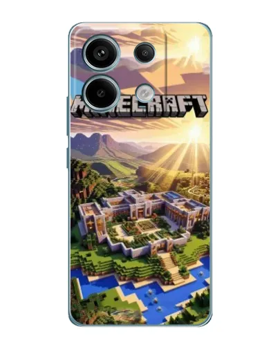 Чехол для Xiaomi Redmi Note 13 Pro с картинкой «Minecraft панорама» Чехол для Xiaomi Redmi Note 13 Pro с картинкой «Minecraft панорама»