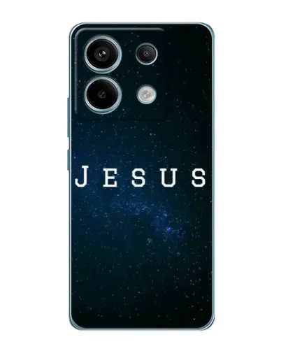 Чехол для Xiaomi Redmi Note 13 Pro с картинкой «Звездное небо Jesus»