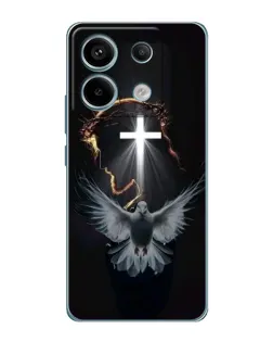 Чехол для Xiaomi Redmi Note 13 Pro с картинкой «Голубь и Свет»