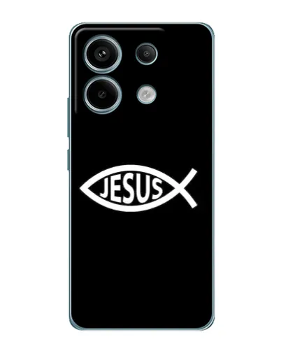 Чехол для Xiaomi Redmi Note 13 Pro с картинкой «Классический Jesus»