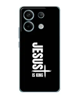 Чехол для Xiaomi Redmi Note 13 Pro с картинкой «Вертикаль веры Jesus»