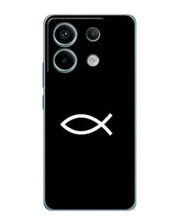 Чохол для Xiaomi Redmi Note 13 Pro з картинкою «Символ риби Jesus»