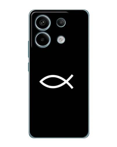 Чохол для Xiaomi Redmi Note 13 Pro з картинкою «Символ риби Jesus» Чохол для Xiaomi Redmi Note 13 Pro з картинкою «Символ риби Jesus»