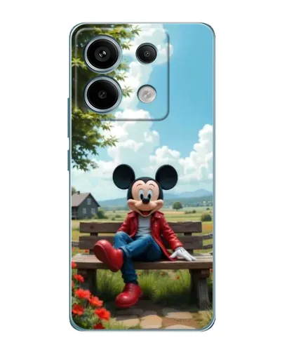 Чехол для Xiaomi Redmi Note 13 Pro с картинкой «Микки на скамейке» Чехол для Xiaomi Redmi Note 13 Pro с картинкой «Микки на скамейке»
