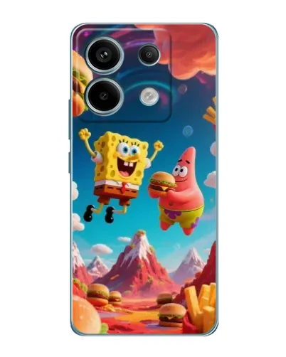 Чехол для Xiaomi Redmi Note 13 Pro с картинкой «Космический фастфуд» Чехол для Xiaomi Redmi Note 13 Pro с картинкой «Космический фастфуд»