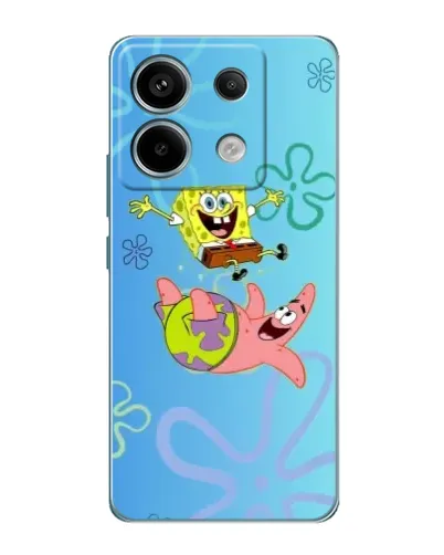 Чехол для Xiaomi Redmi Note 13 Pro с картинкой «Спанч Боб и Патрик» Чехол для Xiaomi Redmi Note 13 Pro с картинкой «Спанч Боб и Патрик»
