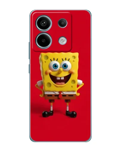 Чехол для Xiaomi Redmi Note 13 Pro с картинкой «Спанч Боб на красном» Чехол для Xiaomi Redmi Note 13 Pro с картинкой «Спанч Боб на красном»
