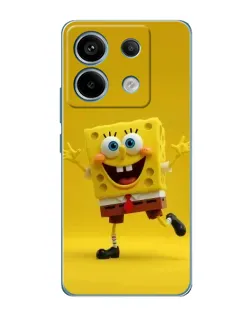 Чехол для Xiaomi Redmi Note 13 Pro с картинкой «Позитивный Губка Боб»