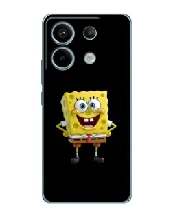 Чехол для Xiaomi Redmi Note 13 Pro с картинкой «Классический Губка Боб»