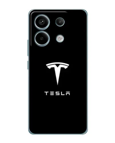 Чохол для Xiaomi Redmi Note 13 Pro з картинкою «Tesla White Logo» Чохол для Xiaomi Redmi Note 13 Pro з картинкою «Tesla White Logo»