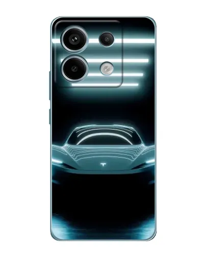 Чохол для Xiaomi Redmi Note 13 Pro з картинкою «Tesla в неоні» Чохол для Xiaomi Redmi Note 13 Pro з картинкою «Tesla в неоні»