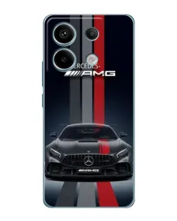 Чохол для Xiaomi Redmi Note 13 Pro з картинкою «Mercedes — білий карбон»
