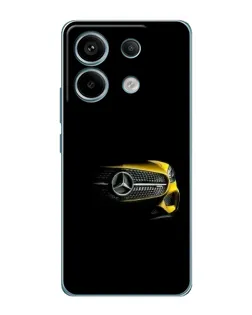 Чехол для Xiaomi Redmi Note 13 Pro с картинкой «Mercedes — ретро стиль»
