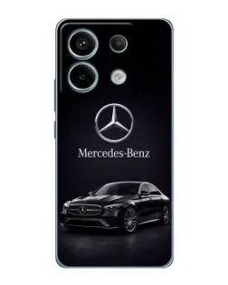 Чехол для Xiaomi Redmi Note 13 Pro с картинкой «Mercedes — решетка радиатора»