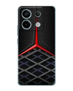 Чехол для Xiaomi Redmi Note 13 Pro с картинкой «Mercedes Carbon Grid»