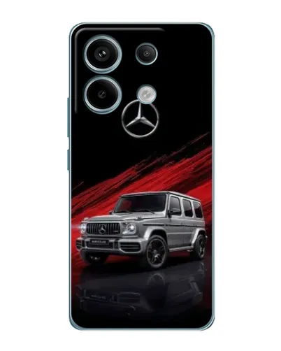 Чехол для Xiaomi Redmi Note 13 Pro с картинкой «Mercedes G-Class красный» Чехол для Xiaomi Redmi Note 13 Pro с картинкой «Mercedes G-Class красный»